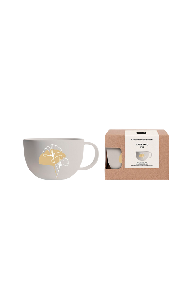 Mugg Golden Gingko Matt XXL 55 cl