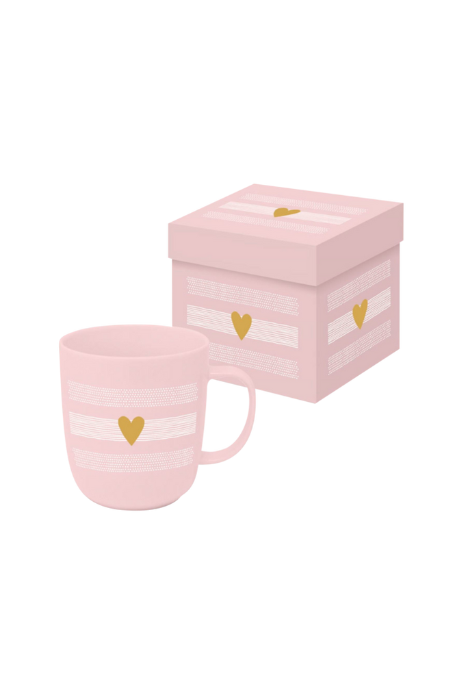 Mugg Heart of Gold Matt 35 cl