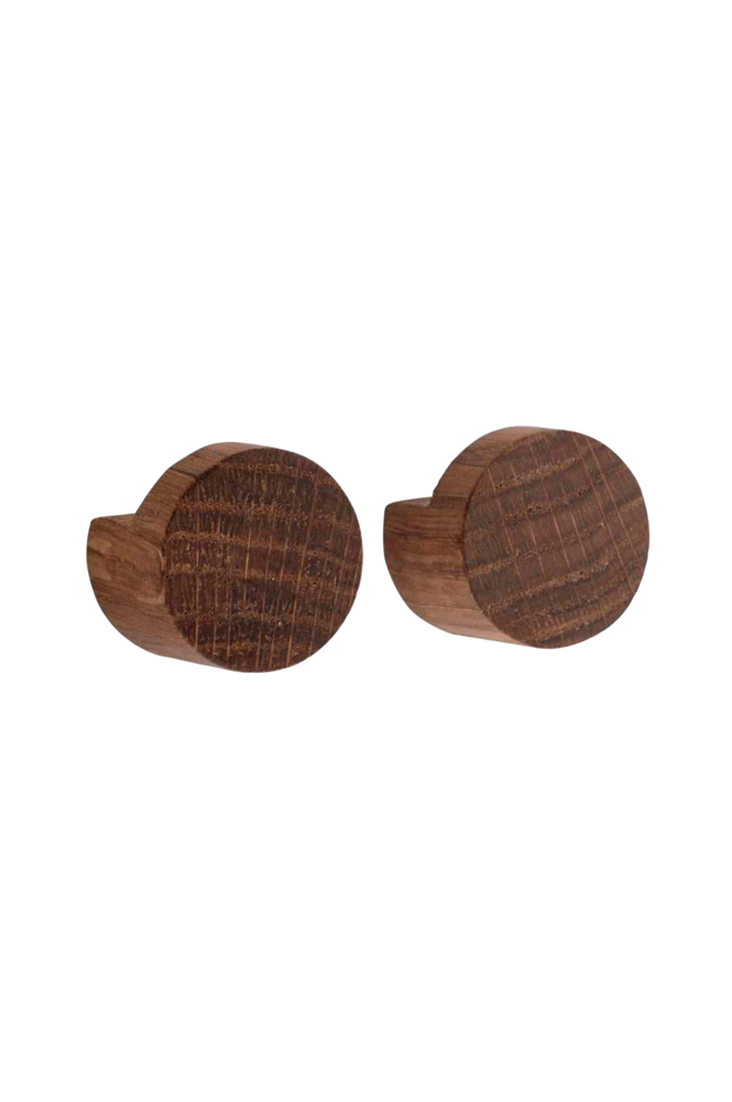 Knagg/knott Wood Knot Small 2,8 cm 2-pk