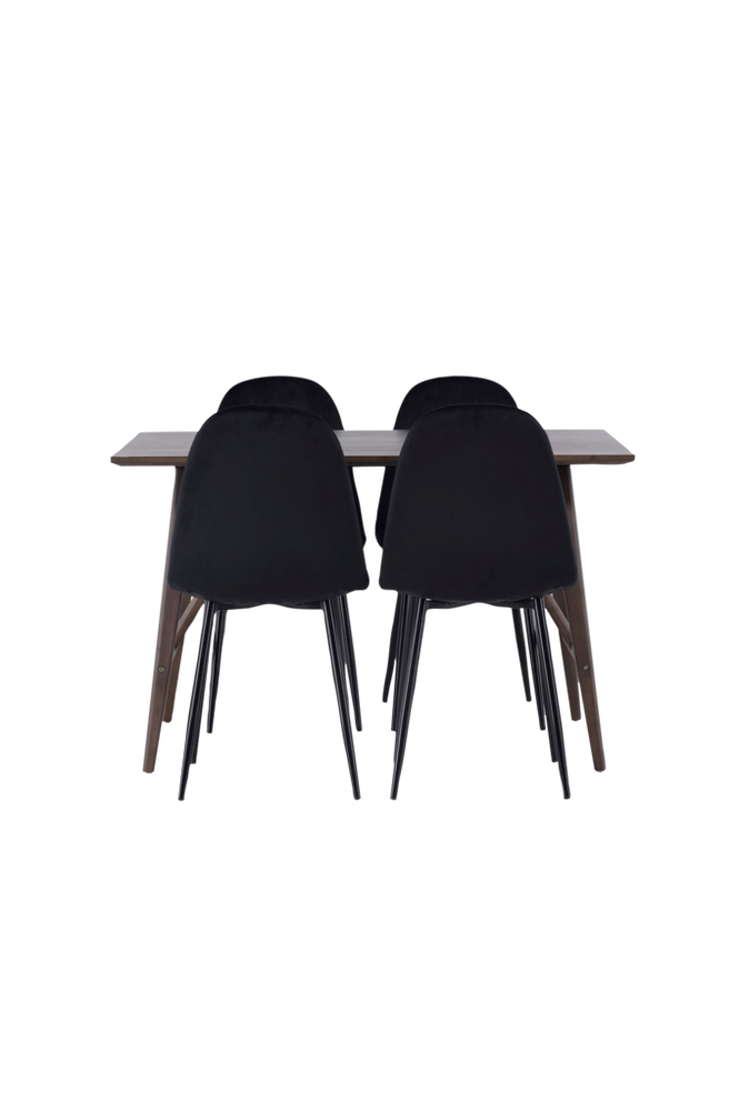 Spisegruppe Kaseindon med 4 stk stoler Polar