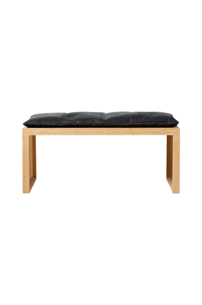 Bänk 3-sits Bambu Rib set