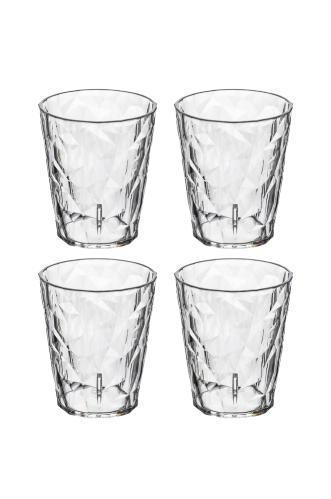 Dricksglas Club No. 1 Plast 250 ml 4-pack