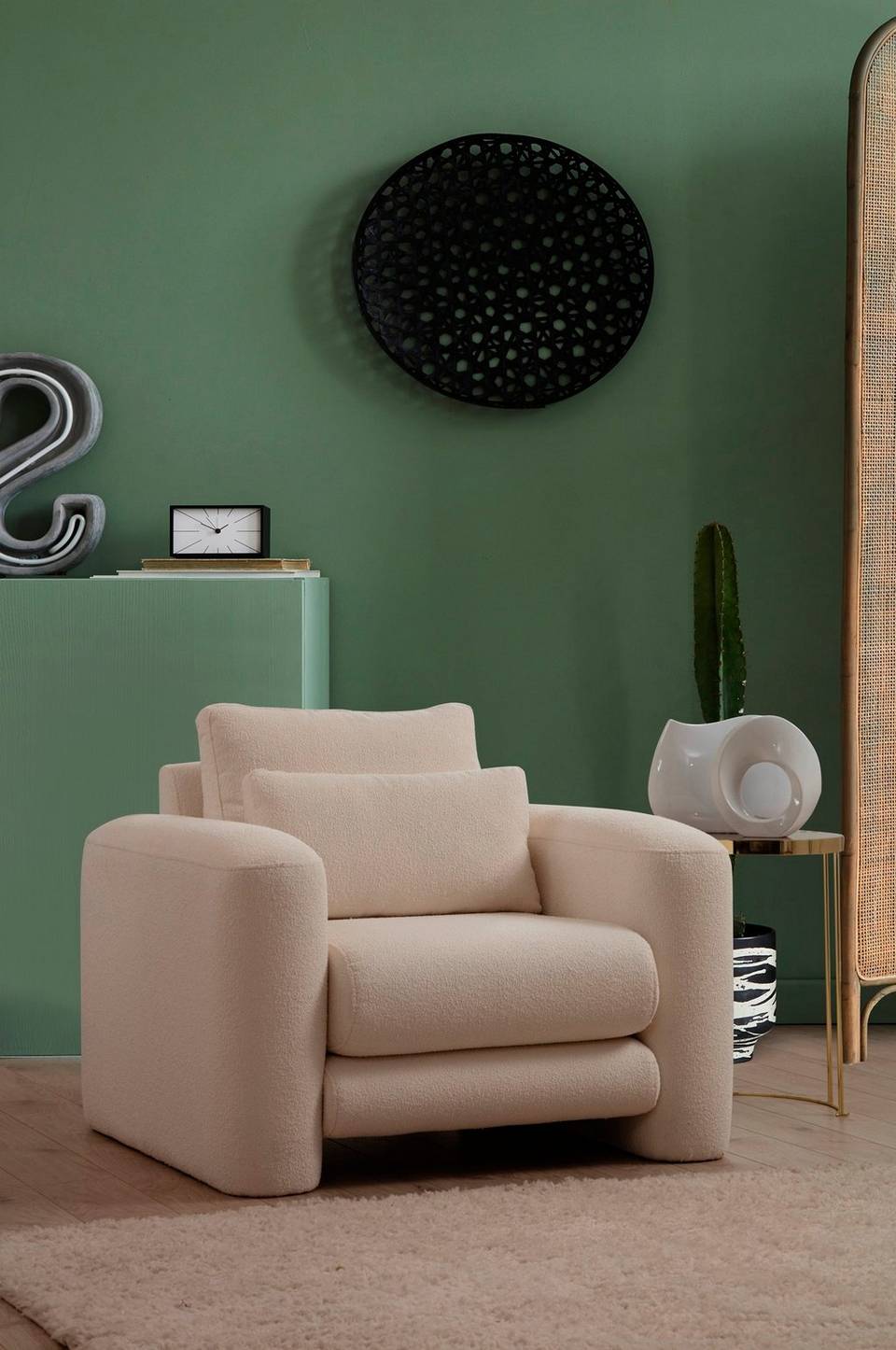 Hanah Home Fåtölj Lia, beige från Hanah Home, bild 5