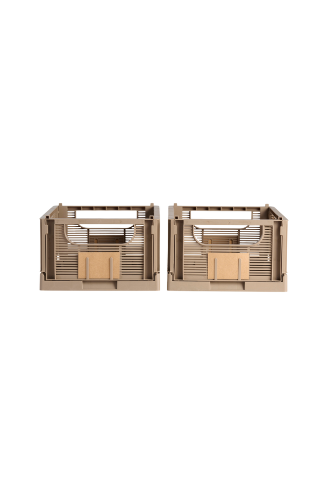 Sammenleggbar oppbevaringskasse 33x24,5x15 CM, 6-pk