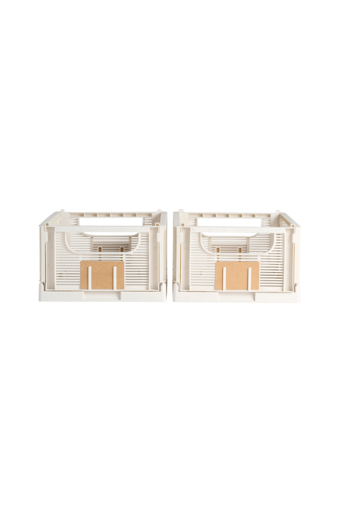 Hopvikbar förvaringslåda 33x24,5x15 CM, 6-pack