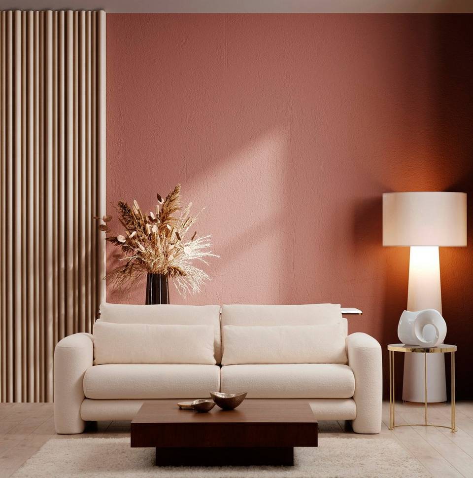 Hanah Home Soffa 3-sits Villie, beige från Hanah Home, bild 5