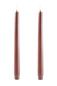 Uyuni LED Kruunukynttil t UYUNI 2 3x25 Cm 2 pakk Ruskea Kynttil t 