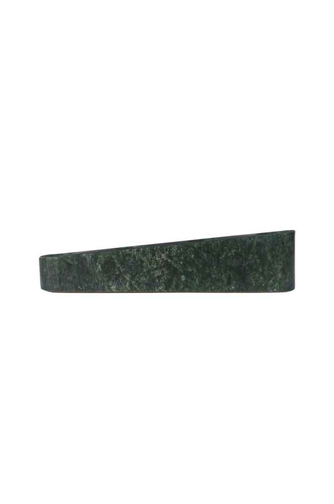 Lysestake Ilta Marmor L25 cm Grønn