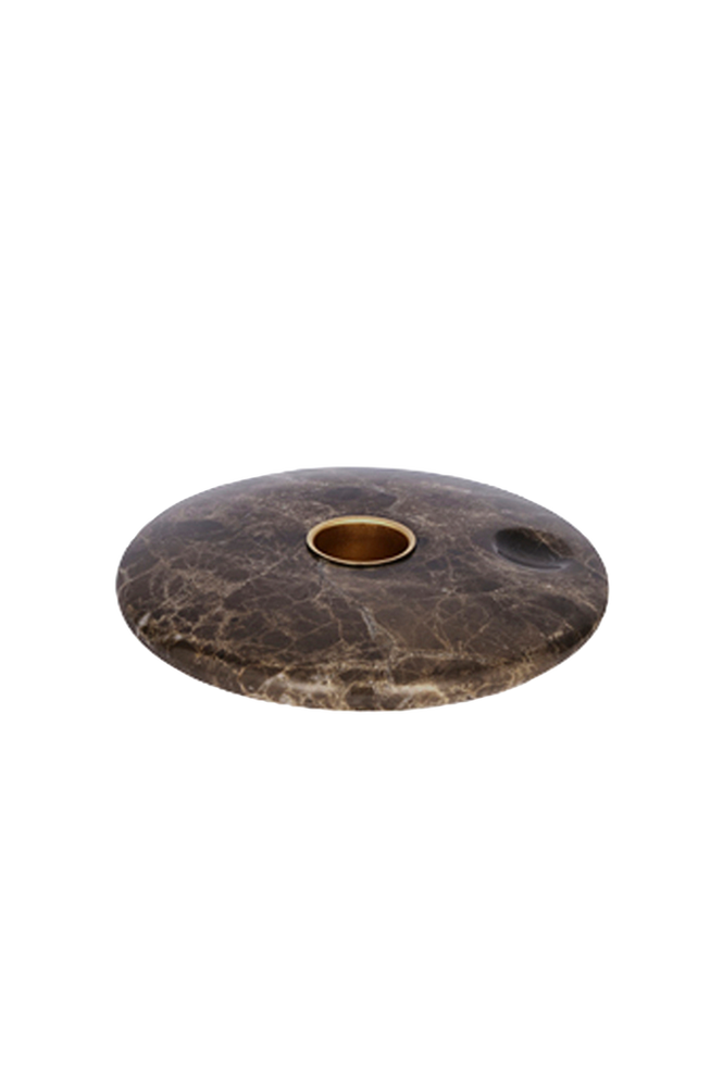 Lysestake Chamber Marmor 11,6x2 cm