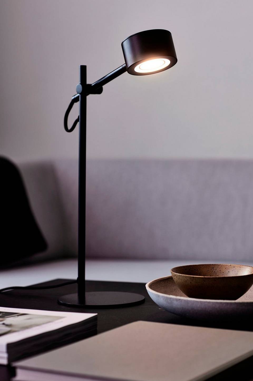 Nordlux Bordslampa Clyde, svart från Nordlux, bild 2