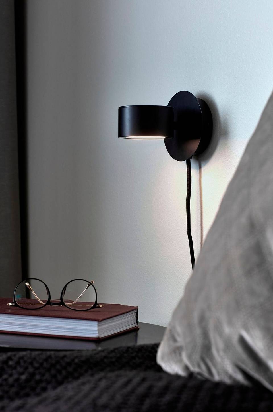 Nordlux Vägglampa Clyde, svart från Nordlux, bild 2