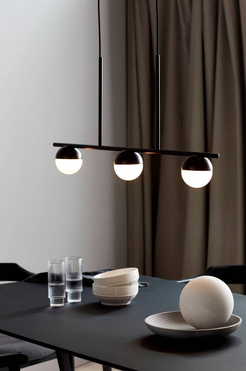 Nordlux Taklampa Contina 3, svart från Nordlux, bild 2