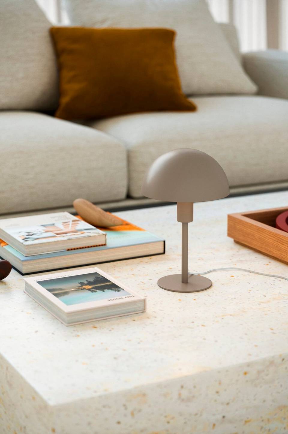 Nordlux Bordslampa Ellen Mini, beige från Nordlux, bild 5
