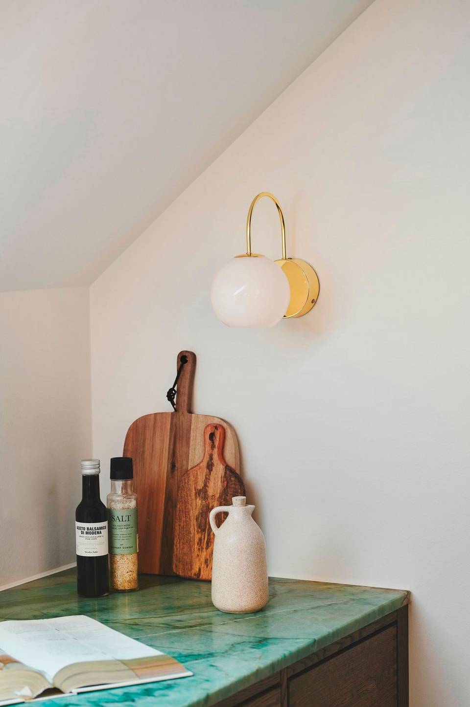 Nordlux Vägglampa Franca, guld från Nordlux, bild 2
