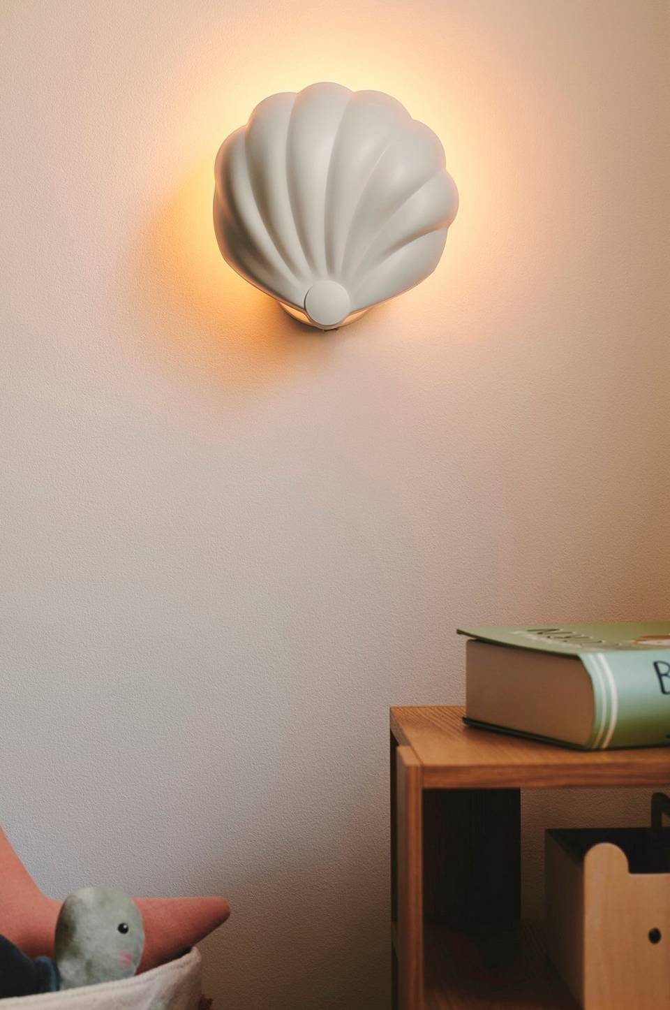 Nordlux Vägglampa Konchi, vit från Nordlux, bild 2