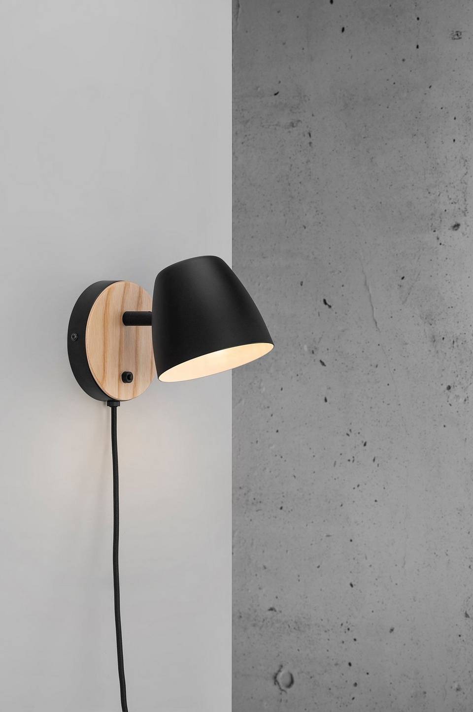 Nordlux Vägglampa Theo, natur från Nordlux, bild 2