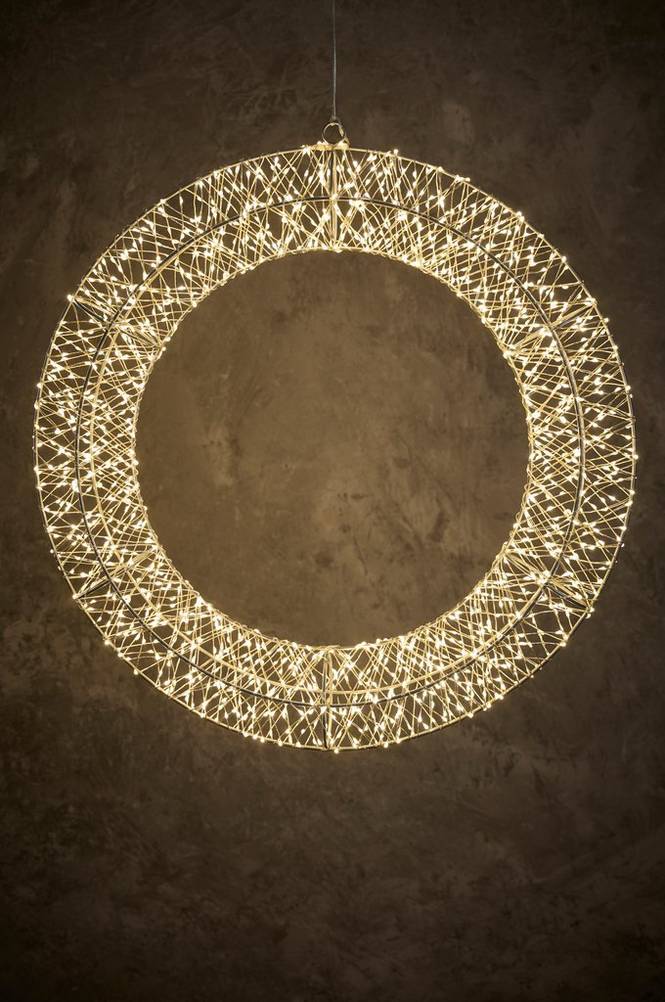 KRANS MED 1440 LED ADAPTER + TIDSUR DIAMETER 50 CM