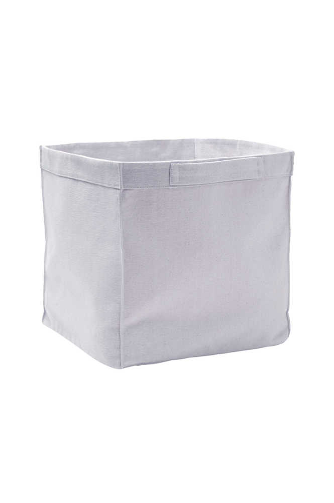 Opbevaring tekstil 30x30 cm lilla