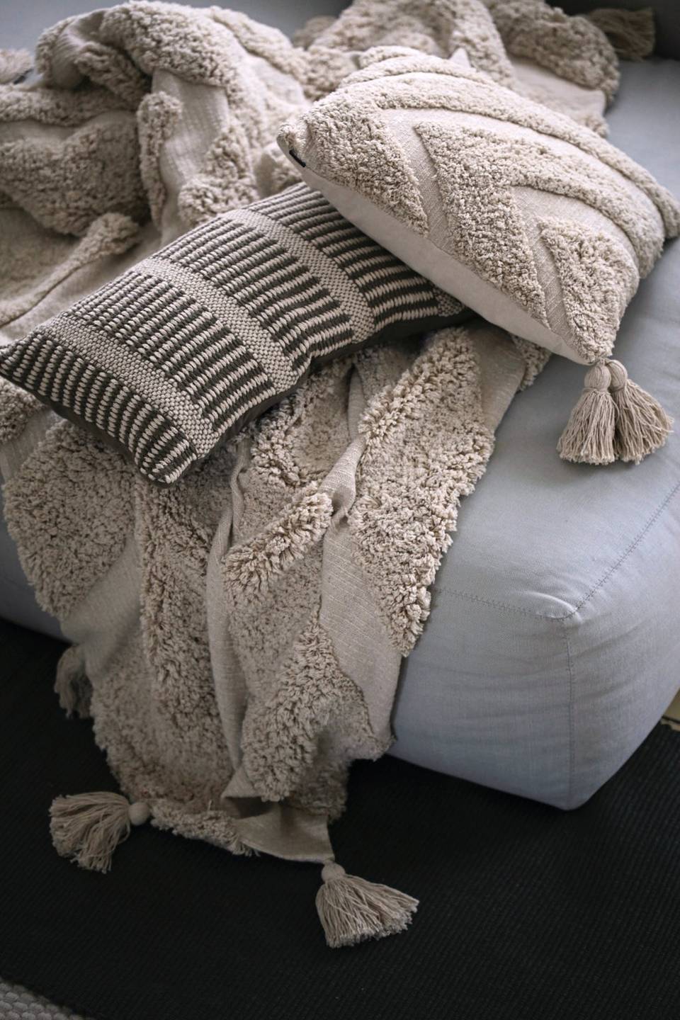 Eightmood Kuddfodral, Bohemian 45x45 cm, beige från Eightmood, bild 2