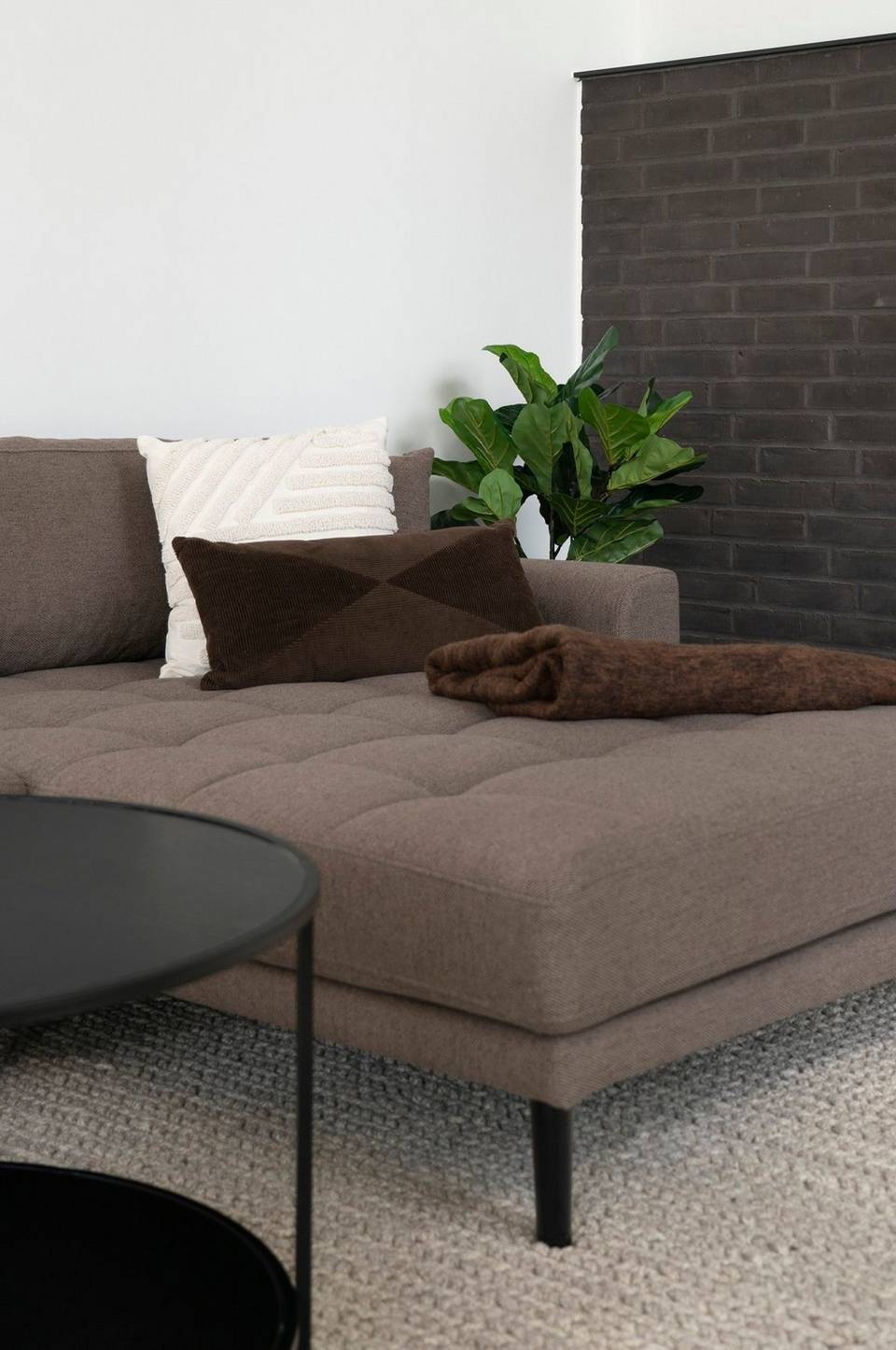 House Nordic Loungesoffa Lido, brun från House Nordic, bild 5