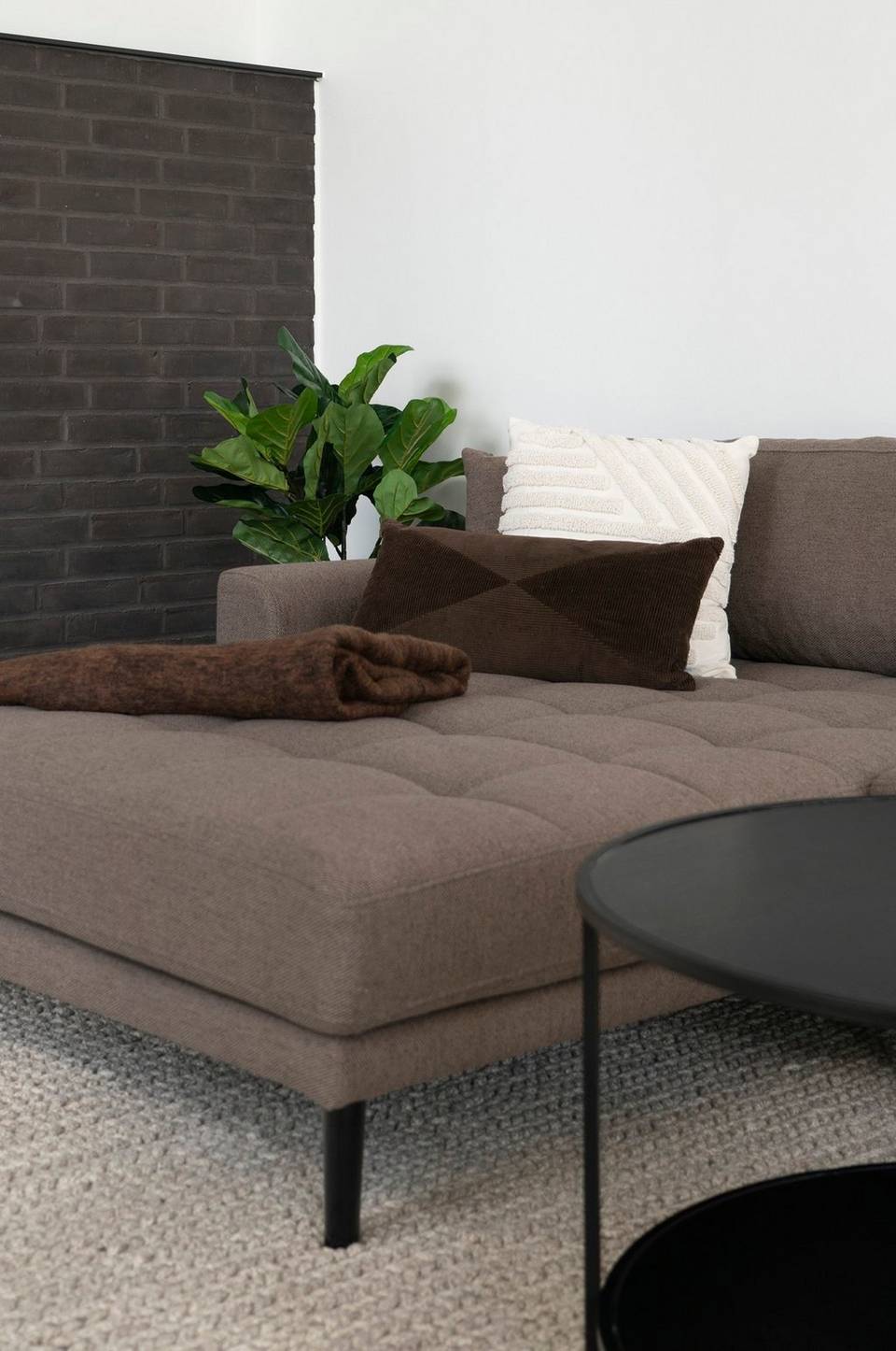 House Nordic Loungesoffa Lido, brun från House Nordic, bild 5