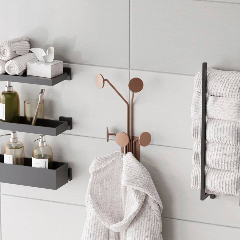 Hanah Home Väggkrok i metall Cleo, koppar från Hanah Home, bild 5