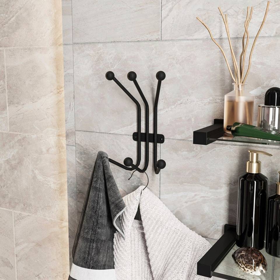 Hanah Home Väggkrok i metall Ant, svart från Hanah Home, bild 5