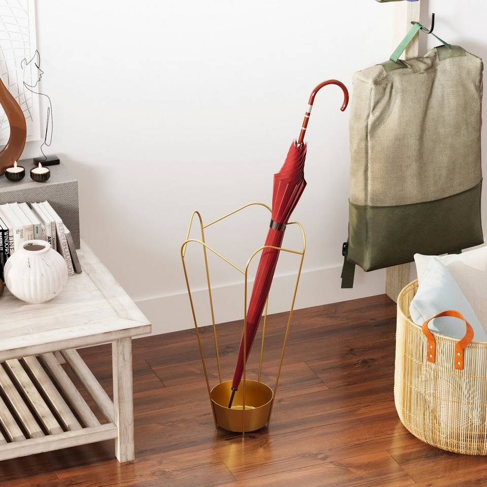 Hanah Home Paraplystativ Talia, guld från Hanah Home, bild 5