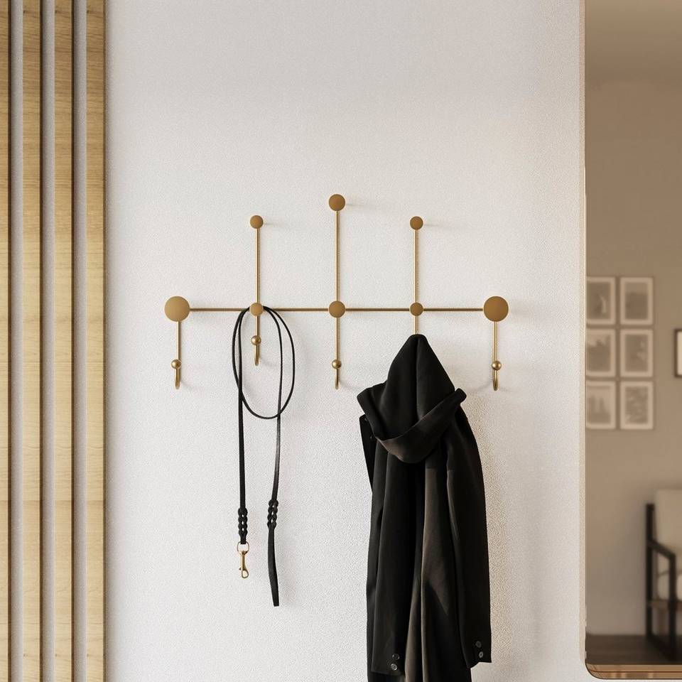 Hanah Home Väggkrok i metall Amirah, guld från Hanah Home, bild 5