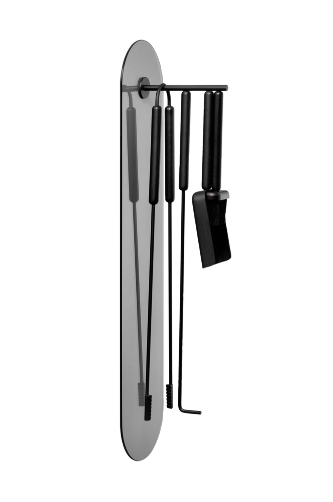 Kaminverktyg Vägg Ashi 5 Delar 86 cm