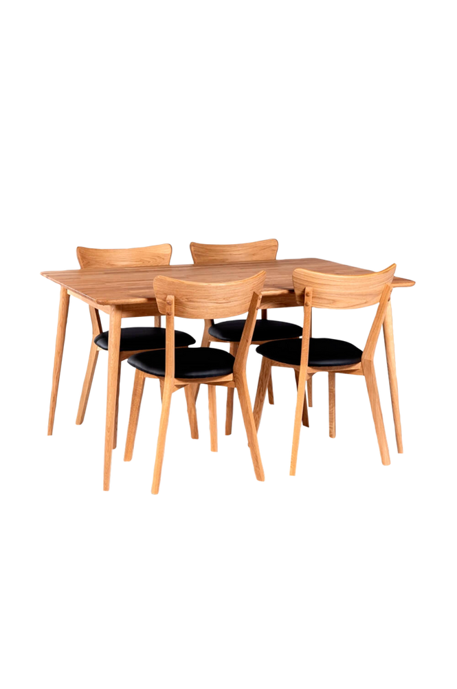 Matgrupp Alborg med 4 st Växjö stol.