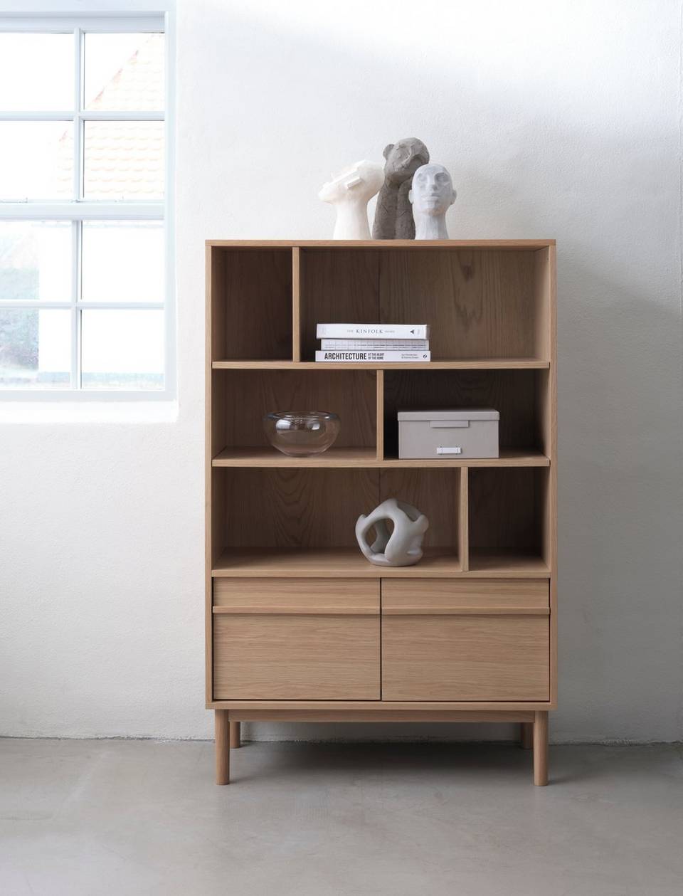 Håum Bokhylla Brisbane H140cm, brun från Håum, bild 5