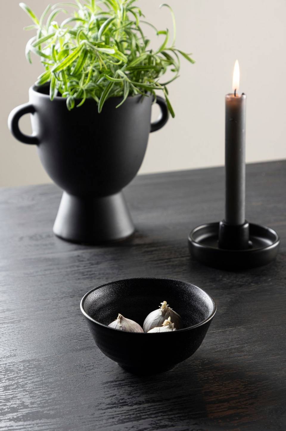 Venture Home Skål Wabi Sabi 2-pack, svart från Venture Home, bild 5