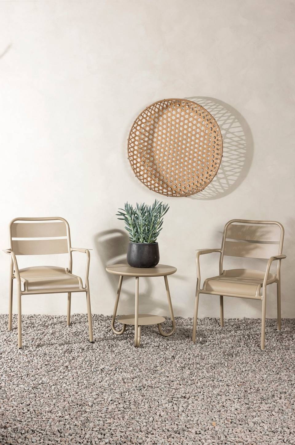 Venture Home Café-set Faro, beige från Venture Home, bild 5