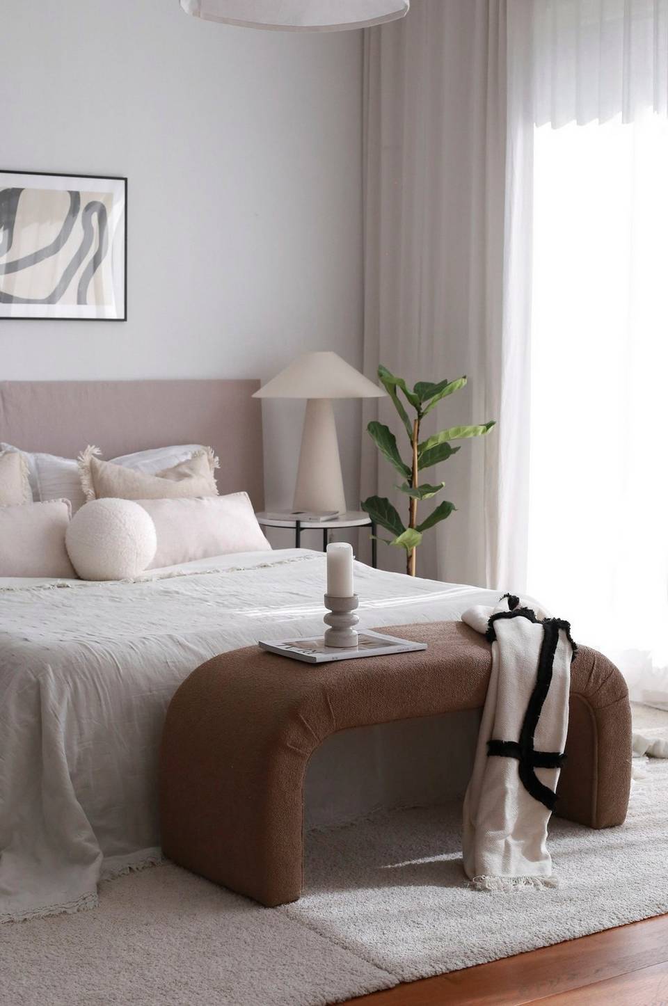 Hanah Home Puff-Kiev, brun från Hanah Home, bild 5