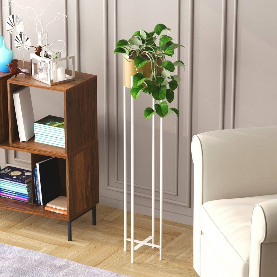 Hanah Home Dekorativ kruka-Pinar White, vit från Hanah Home, bild 5
