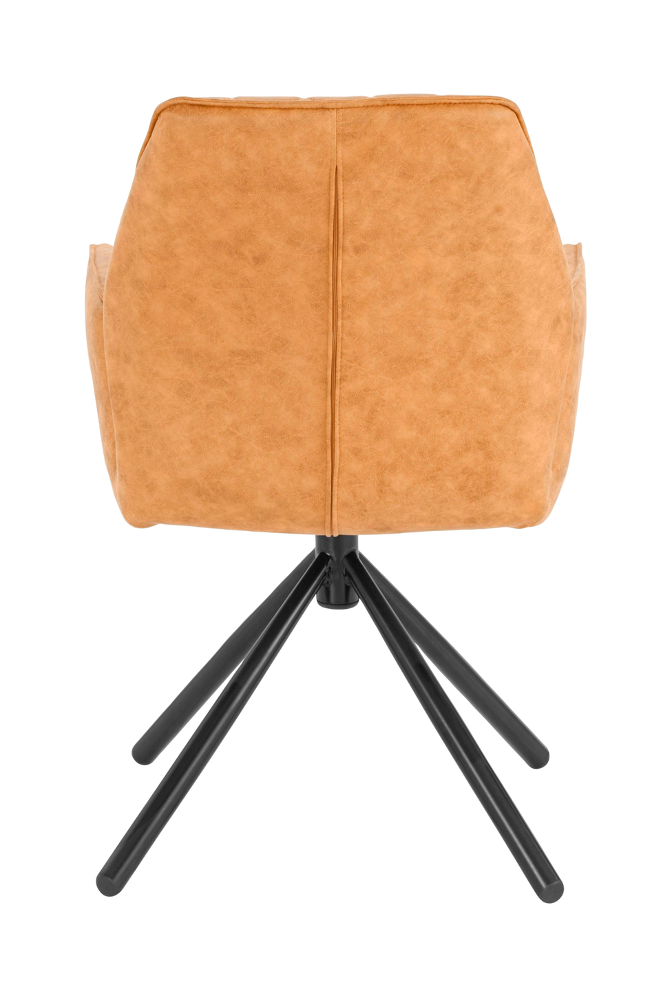 Loft24 Matstol med armstöd PRESTON, 2-pack, brun från Loft24, bild 5