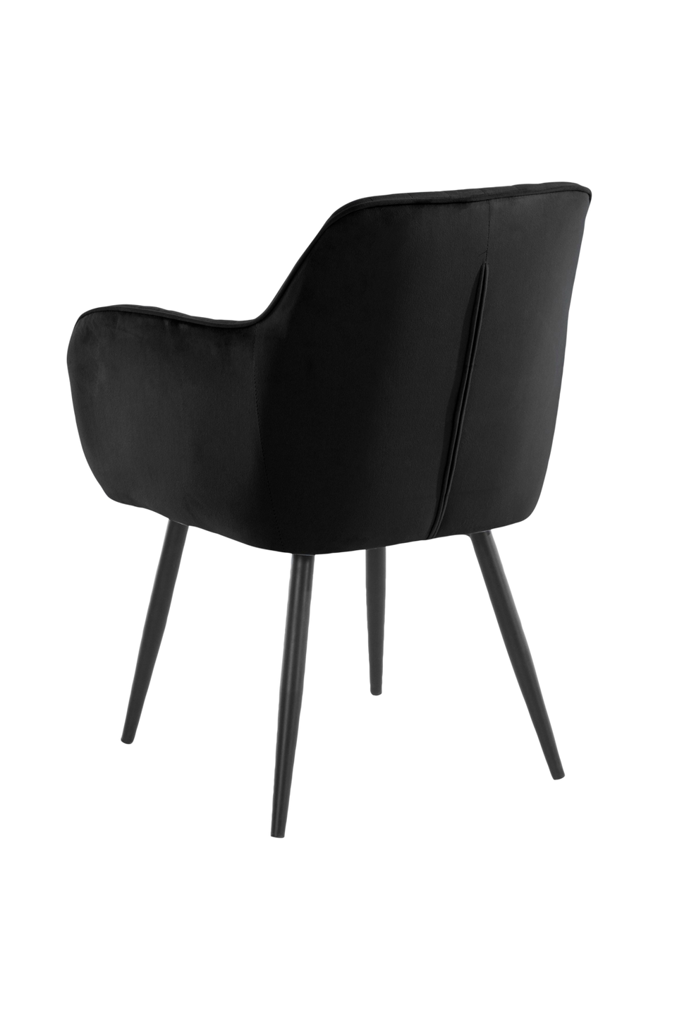 Loft24 Matstol med armstöd BIBI, 2-pack, svart från Loft24, bild 5