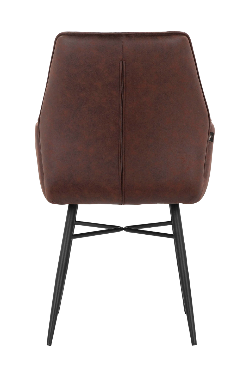 Loft24 Matstol med armstöd ANZO, 2-pack, brun från Loft24, bild 5