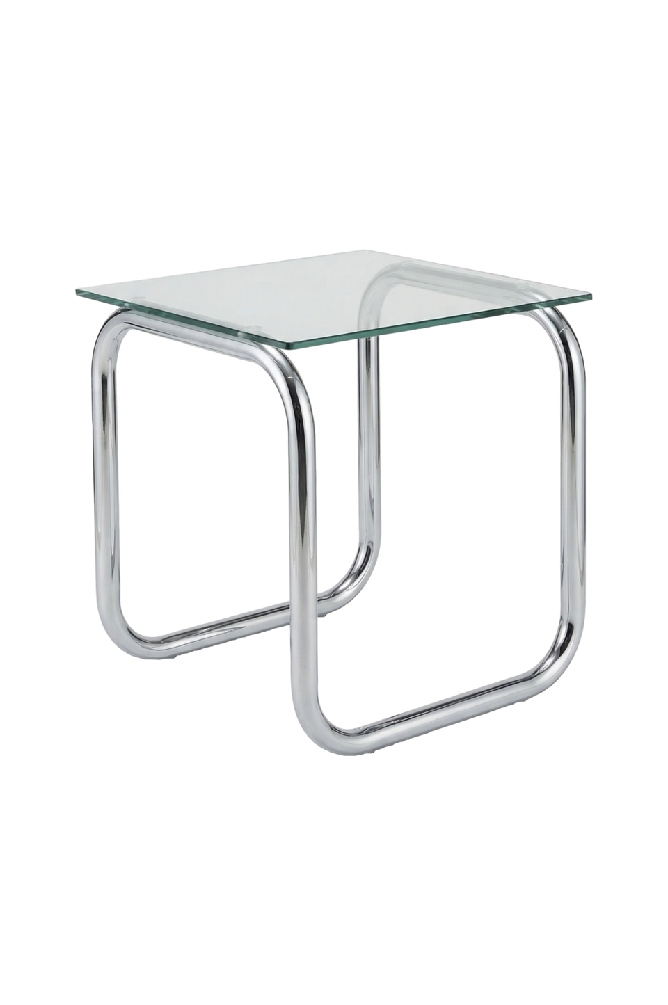 Pastill Lulu sidobord krom/glas höjd 45 cm, transparent från Pastill, bild 4