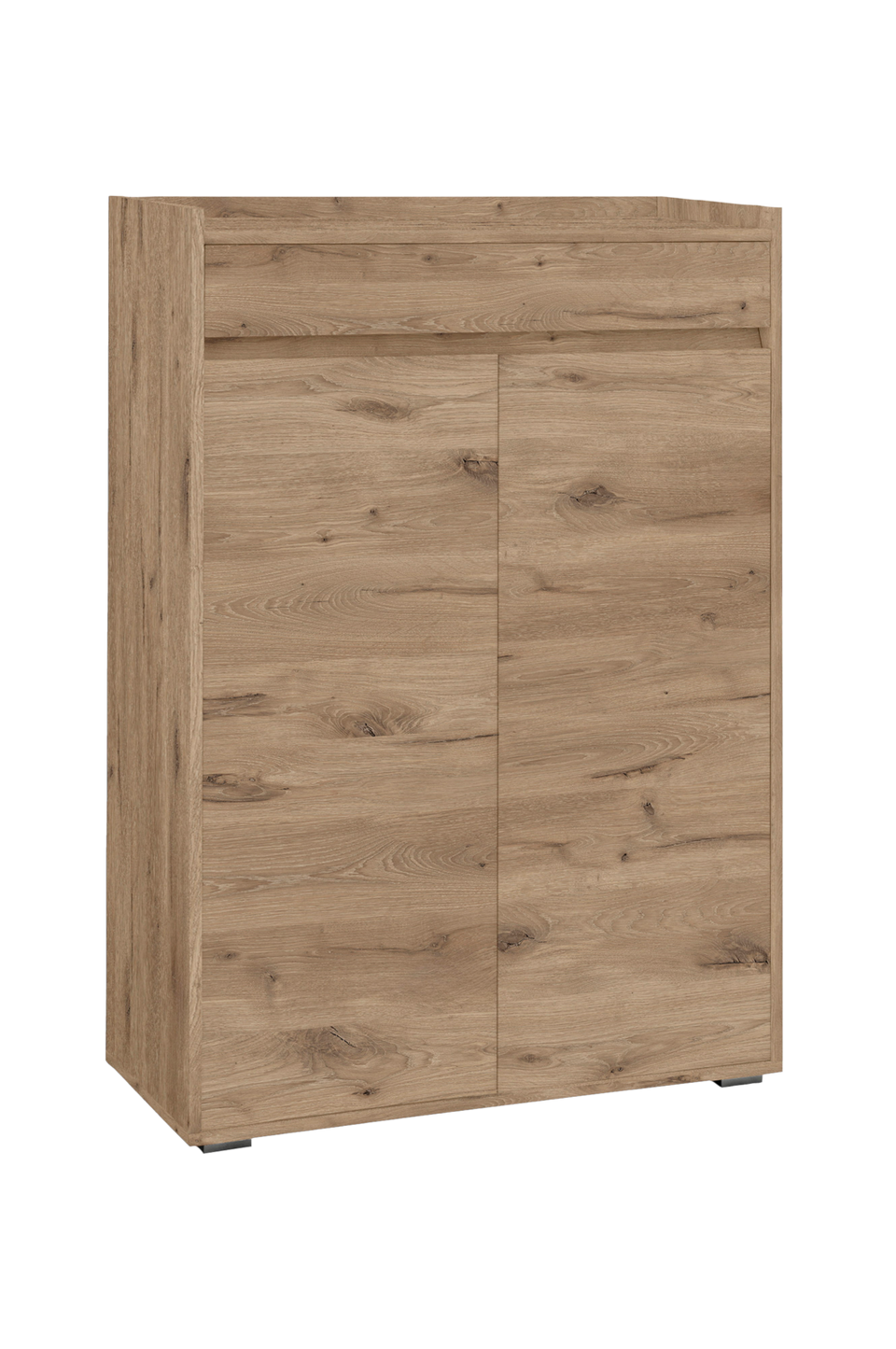 Loft24 Skoförvaring Kosmo 2 dörrar/1 låda, beige från Loft24, bild 5