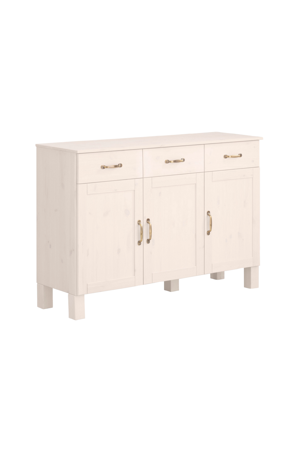 Loft24 Sideboard Alby 3 dörrar/3 lådor, vit från Loft24, bild 5