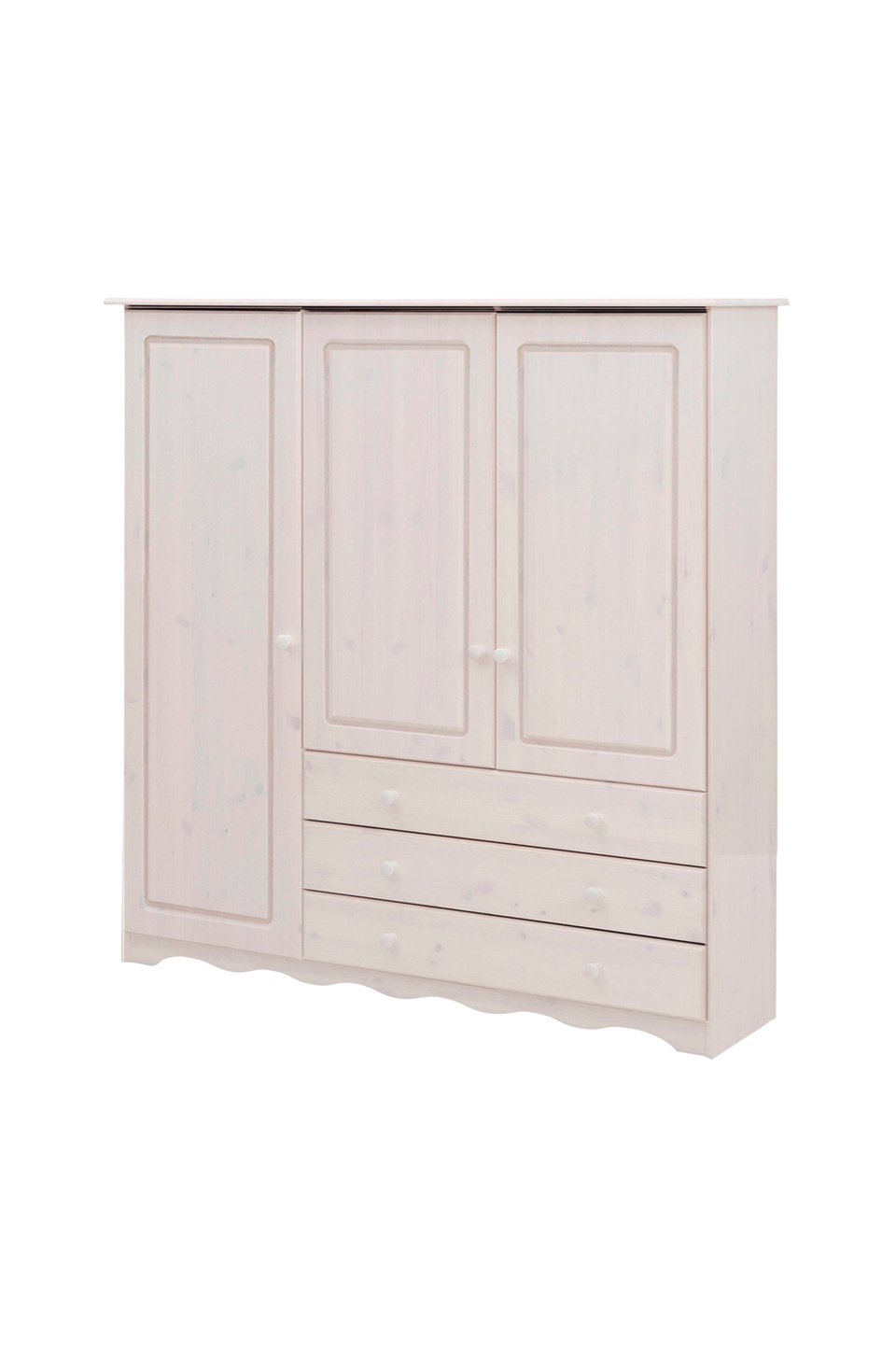 Loft24 Highboard Minik 3 dörrar/3 lådor, vit från Loft24, bild 5