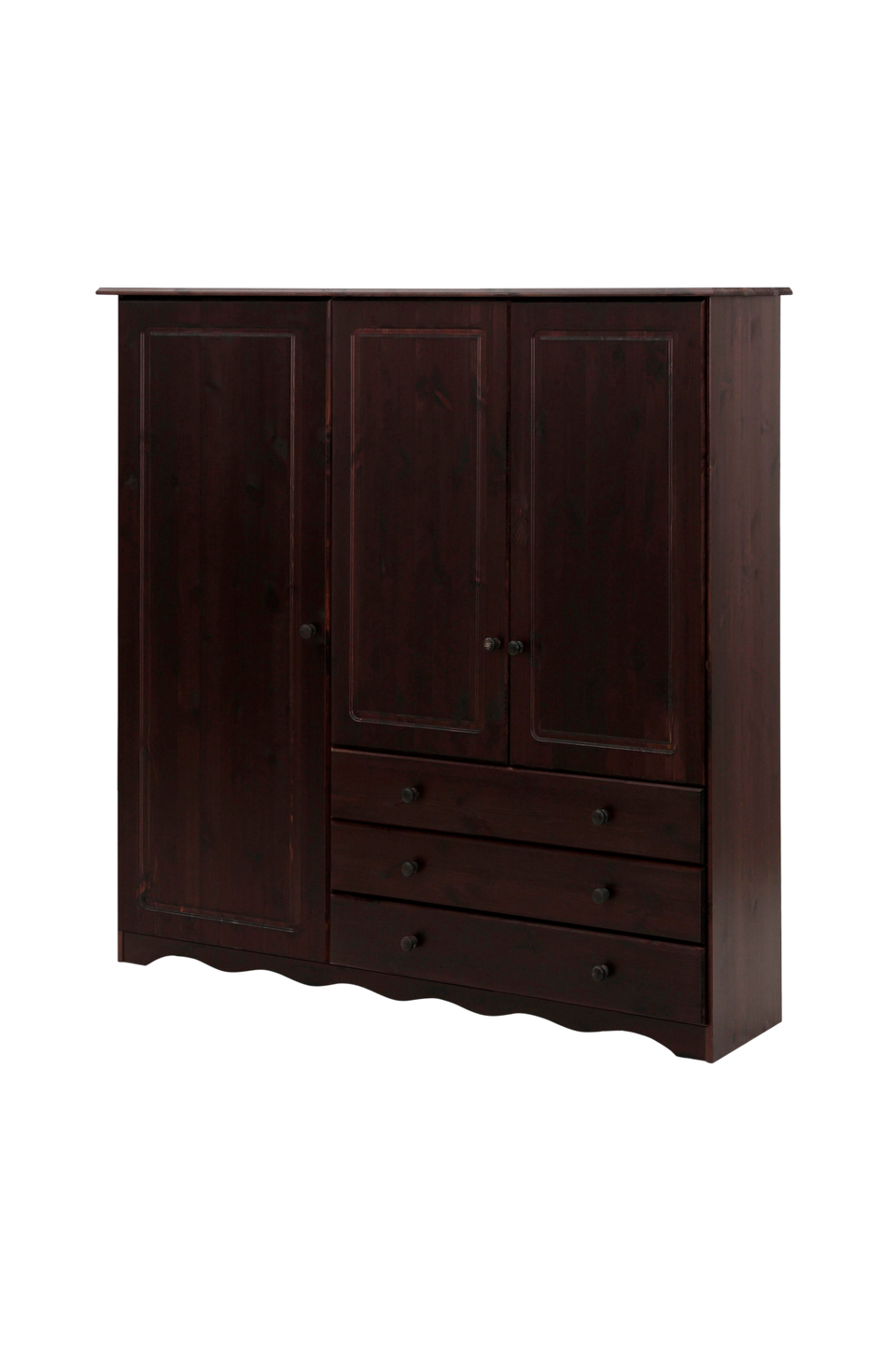 Loft24 Highboard Minik 3 dörrar/3 lådor, brun från Loft24, bild 5