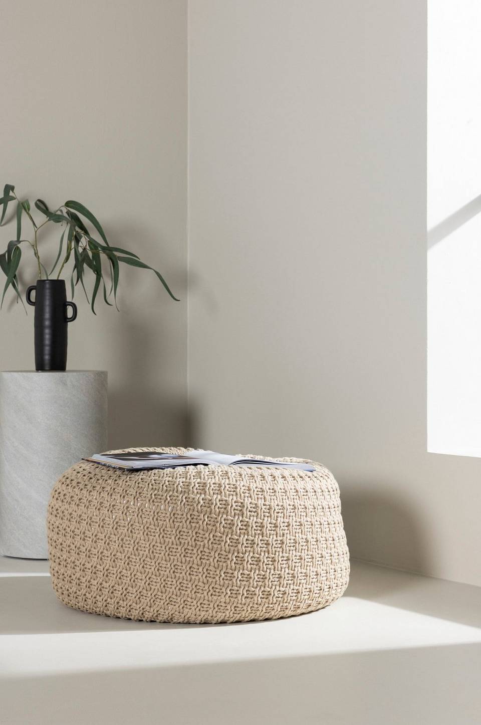 Venture Home Sittpuff Sam, beige från Venture Home, bild 5