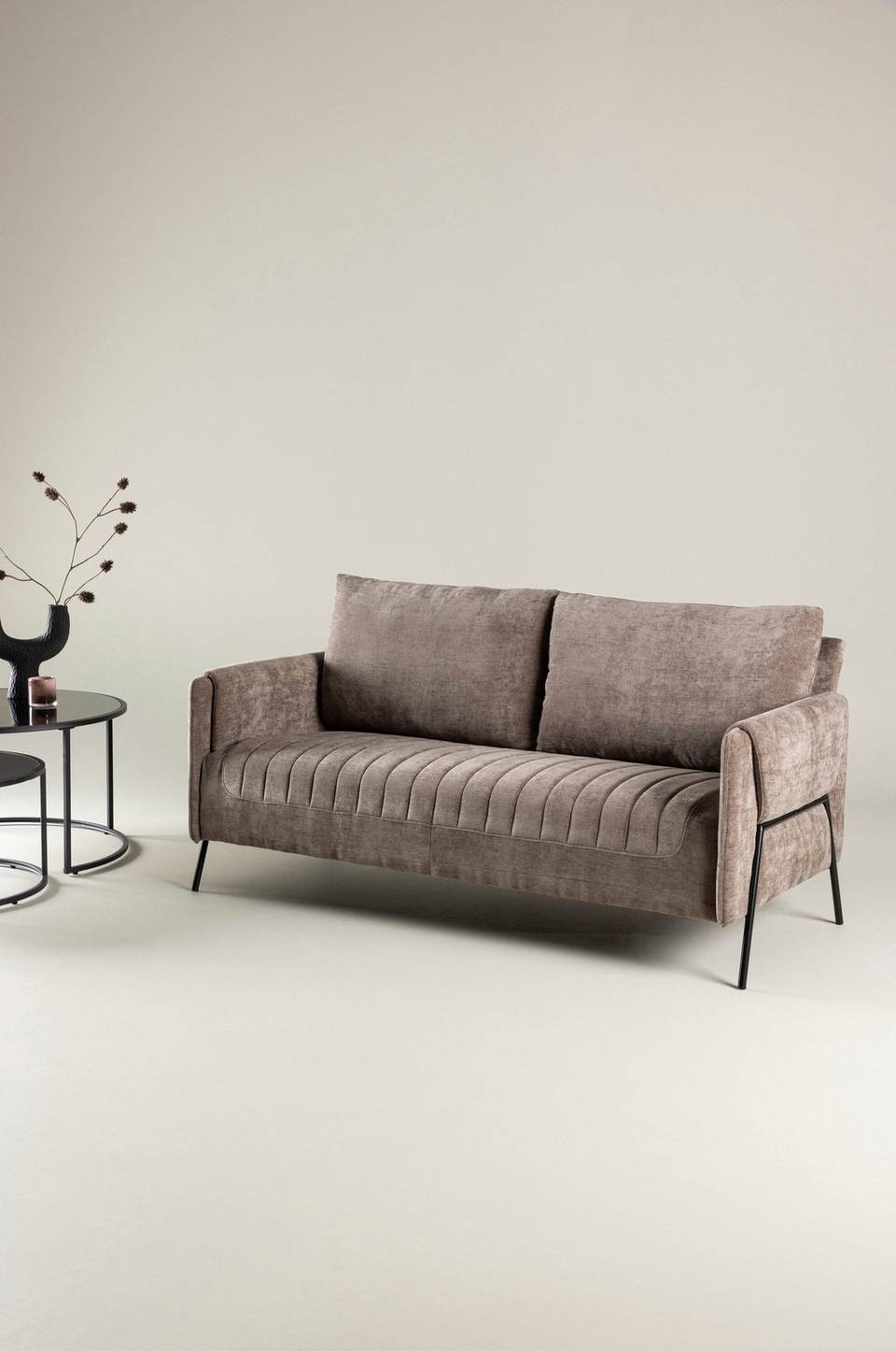 Venture Home Soffa med 2 platser Indigo, beige från Venture Home, bild 5