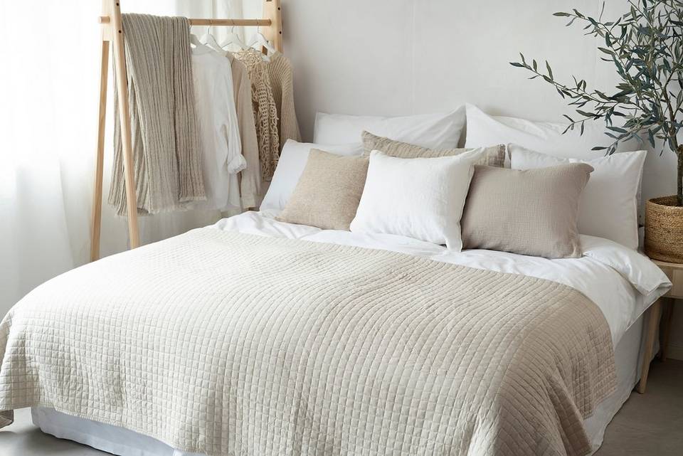 Borganäs of Sweden Överkast, beige från Borganäs of Sweden, bild 5