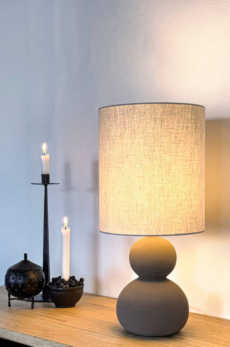 Aneta Lighting Bordslampa Kalamata, brun från Aneta Lighting, bild 2