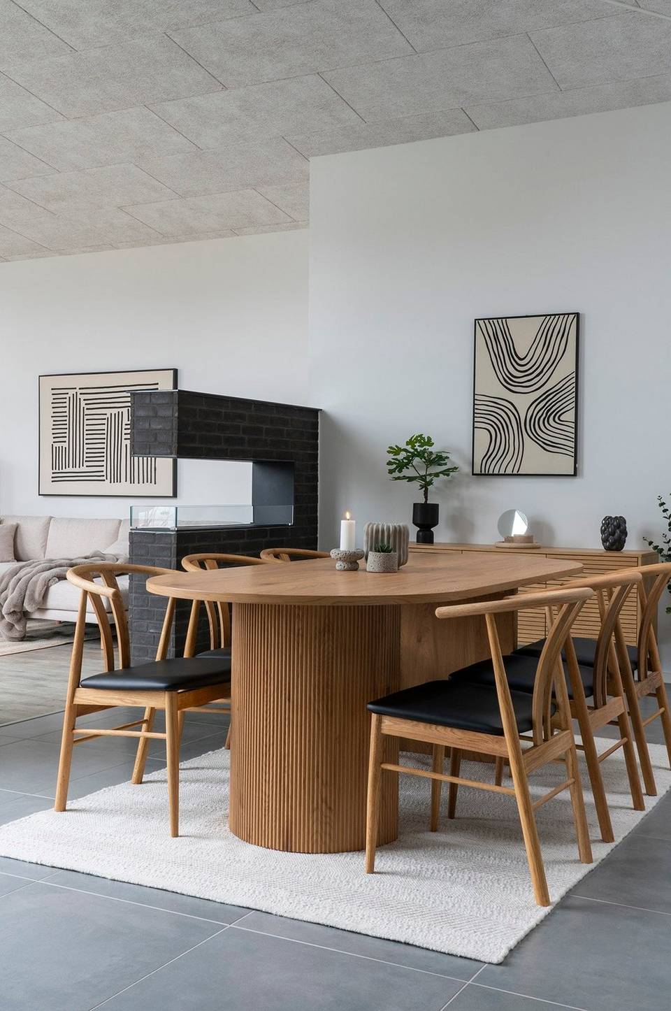 House Nordic Matbord Boavista, beige från House Nordic, bild 5