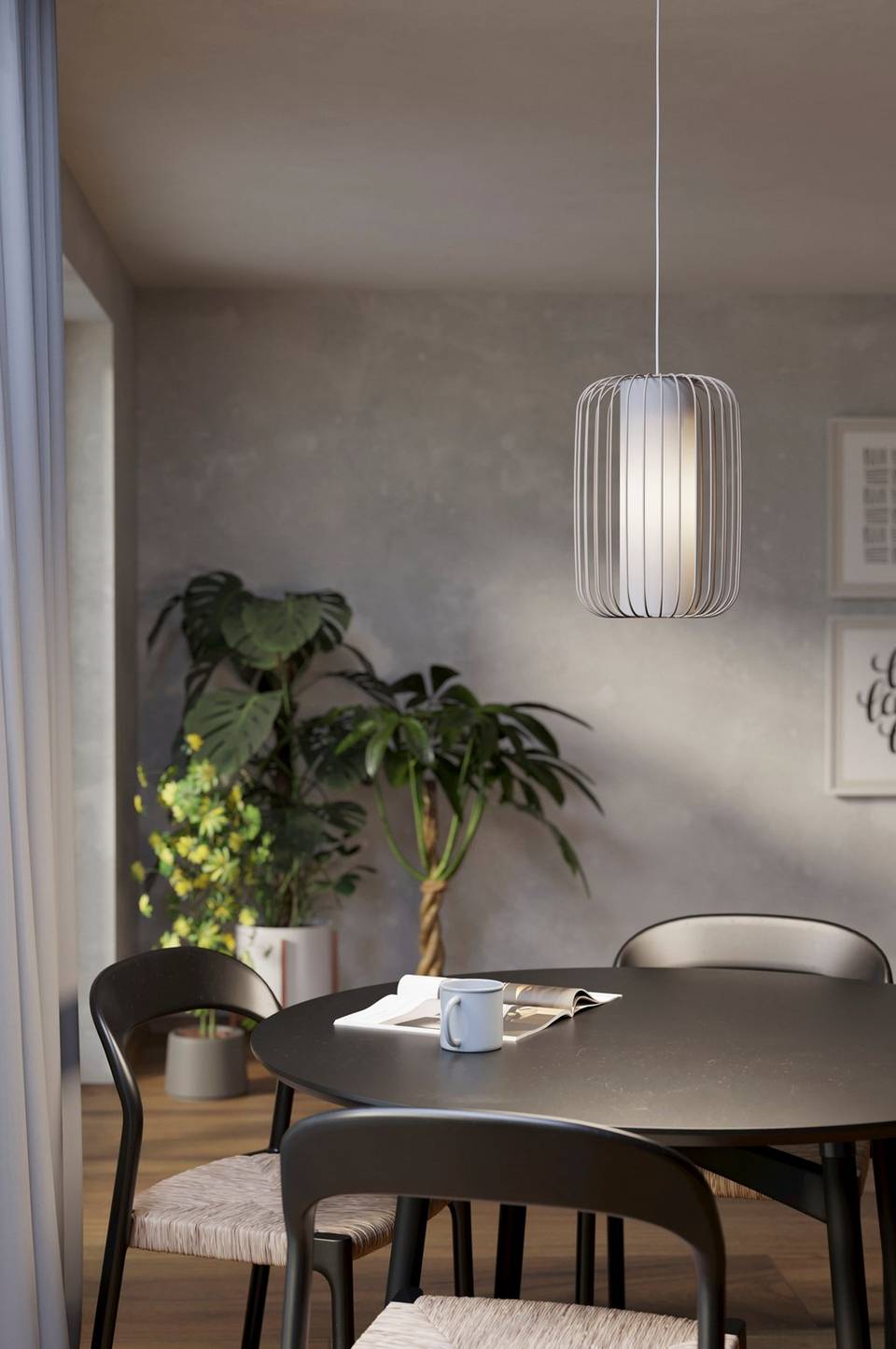 EGLO Pendel Terrarosa D24, beige från EGLO, bild 5